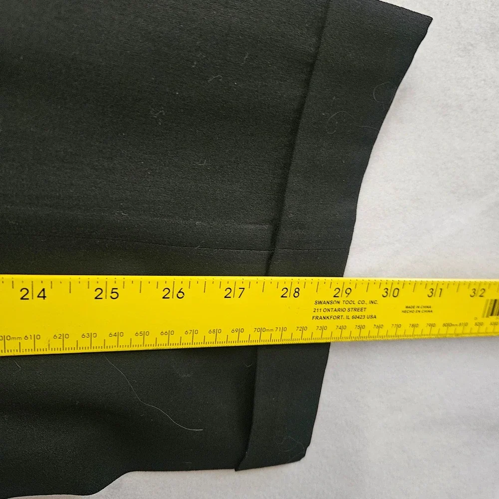 Vtg Hickey Freeman Corrigan Twill 3 Button Suit Black Wool Blazer Pants 43R 35W